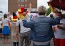 Foto: Heike Benkmann<br>Public Viewing während der Fußball Europameisterschaft 2016 auf dem Marktplatz