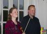 Foto: KuKuHU<br>Abschluss der KuKuHU in der Kulturkate: Theresa (Geige) und Kai Schnabel (Klavier und Gesang)