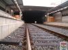 Foto: T. Frodermann<br>Blick in den neuen Tunnel am Ulzburger Tunnel in Richtung Hamburg