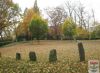 Foto: Heike Benkmann<br>Findlingsgarten im Herbst