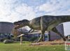 Foto: Heike Benkmann<br>Albertosaurus 7m lang und viele kleine H-U - ler freuts