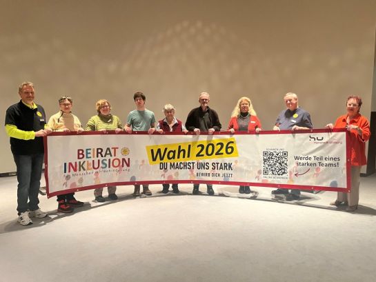 Der Beirat Inklusion lädt anlässlich der diesjährigen Wahl herzlich zu einer Informationsveranstaltung am 10. März ein.