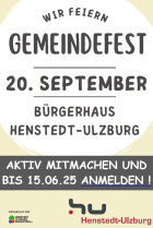 Anmeldung zum Gemeindefest 2025