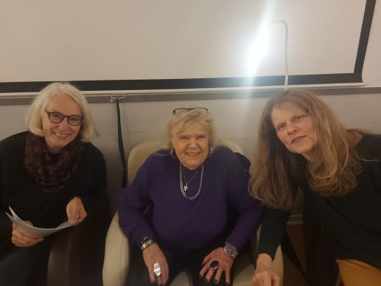 Die Vorleserinnen Susanne Nähr, Gaby Thiele, Anke Schwalenberg (von links) sind am 22. September dabei. Foto: Inklusionsbeauftragte