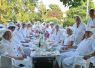 Foto: Heike Benkmann<br>"Weißes Dinner" am See vom 19. Juli