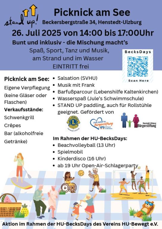 Die Inklusionsbeauftragten haben ein buntes Programm zusammengestellt.