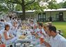 Foto: Heike Benkmann<br>Weißes Dinner vom 19. Juli 2015 am Beckersbergsee