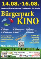Bürgerpark-Kino vom 14. bis 16.08.2026