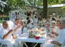 Foto: Heike Benkmann<br>Weißes Dinner vom 19. Juli 2015 am Beckersbergsee