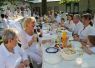 Foto: Heike Benkmann<br>Weißes Dinner vom 19. Juli 2015 am Beckersbergsee