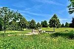 Der Bürgerpark lädt zum Verweilen ein