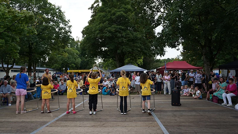 Einen Einblick in die reichhaltigen Sport-, Freizeit- und Kulturangebote gibt es beim Gemeindefest. 