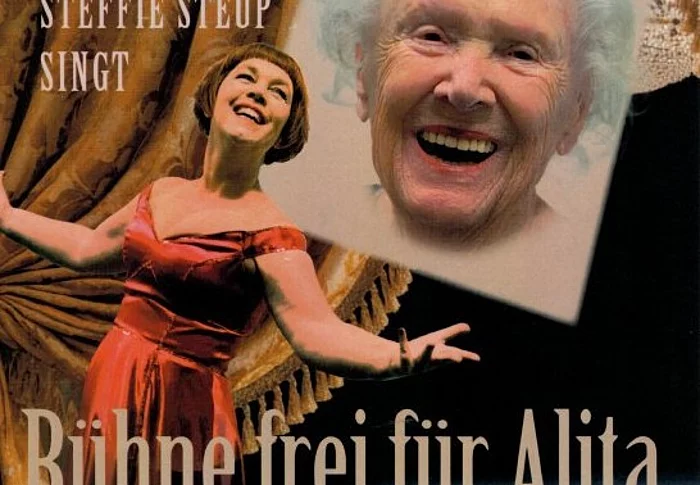 Eine Fotocollage zeigt ein Foto von Steffie Steup und ihrer Mutter Alita.