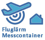 Fluglärm Messcontainer