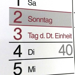 Tag der deutschen Einheit