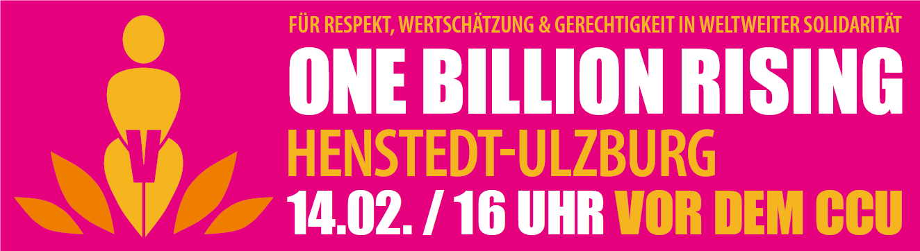 Anti-Gewalt-Aktion One Billion Rising am 14.02.2023