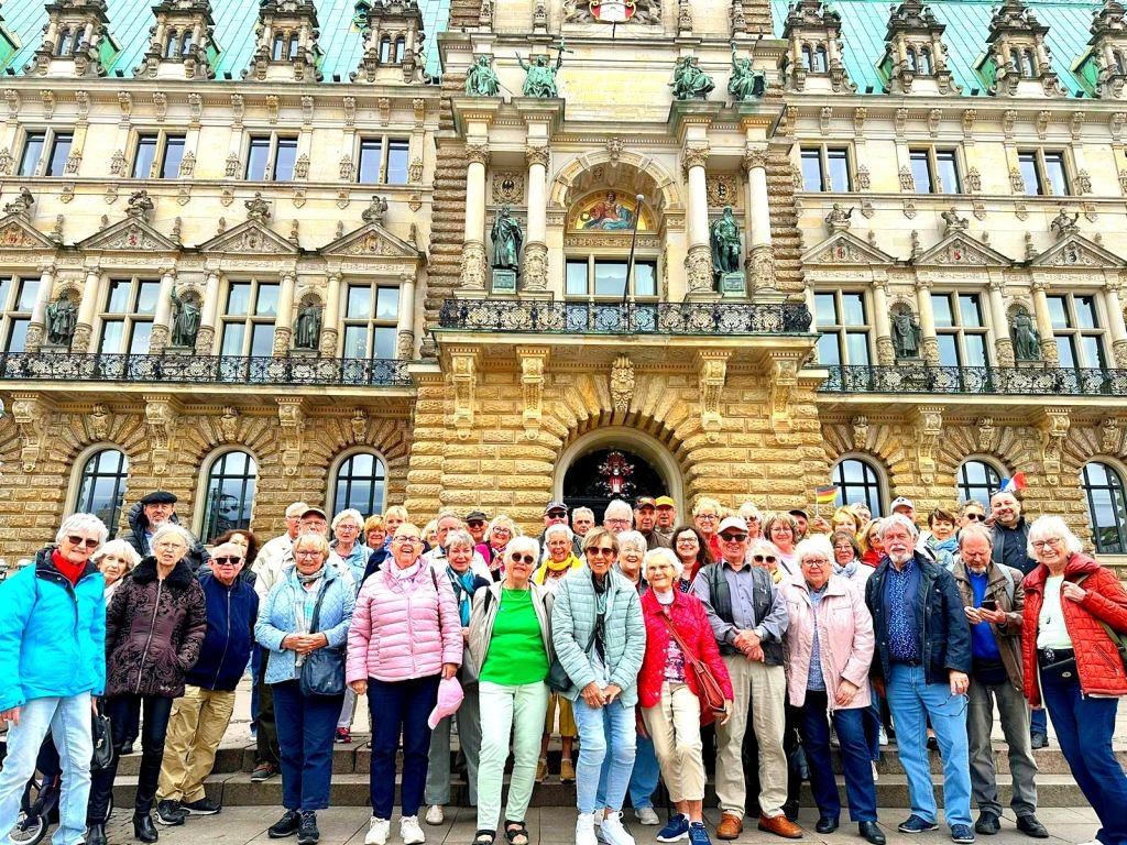 Ein Ausflug nach Hamburg stand auch auf dem Programm. Foto: Verein Städtepartnerschaften