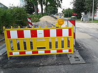 Vollsperrung im Bereich Am Bahnbogen zwischen Heinrich-Sebelien-Straße und Hamburger Straße