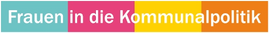 Logo - Frauen in die Kommunalpolitik