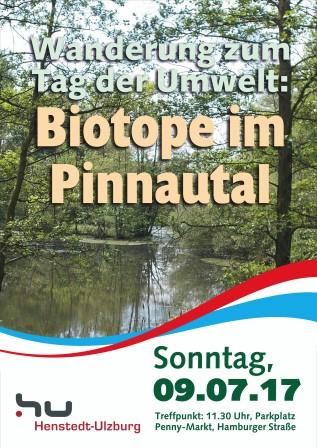 Wanderung zum Tag der Umwelt 2017 - "Biotope im Pinnautal"