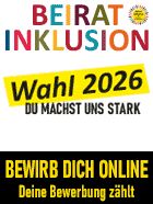 Wahl 2026 zum Beirat Inklusion